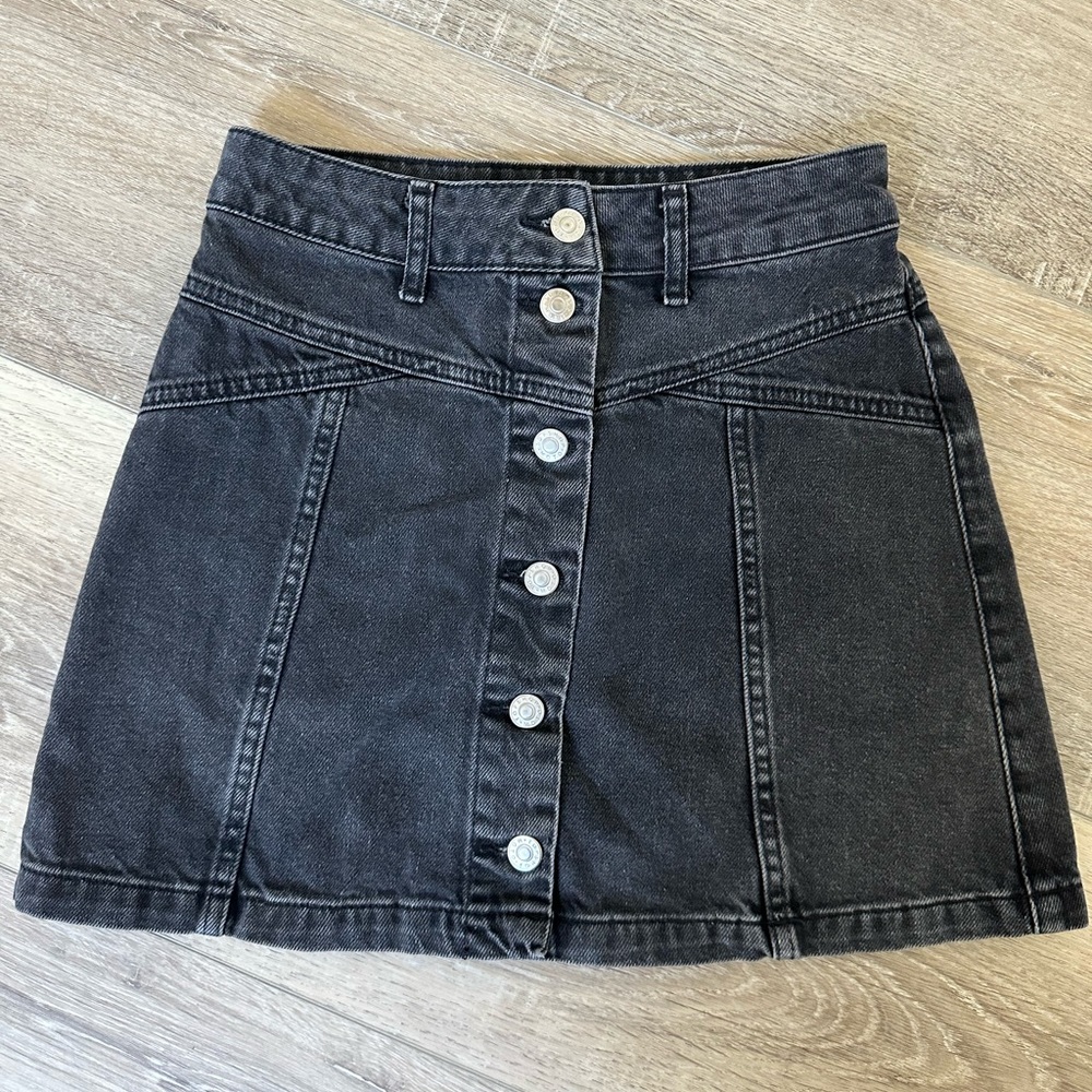 TopShop denim skirt
